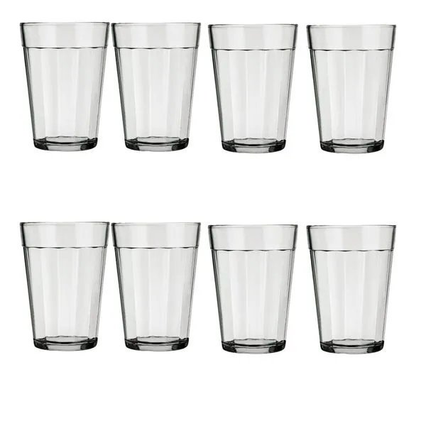 Kit com 8 Copos Americano 190ml - Nadir