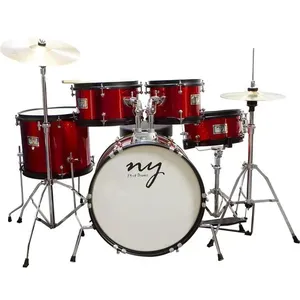 Bateria Acústica Infantil Junior 2Tvermelha C-Banco New York