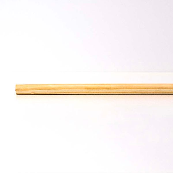 Moldura Cilíndrica Aparelhado de Pinus West Doors Moldura Cilíndrica Aparelhado de Pinus 2x2cm 1m