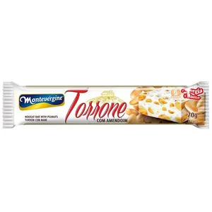 Barra Torrone Amendoim 70g 1636 - Montevergine
