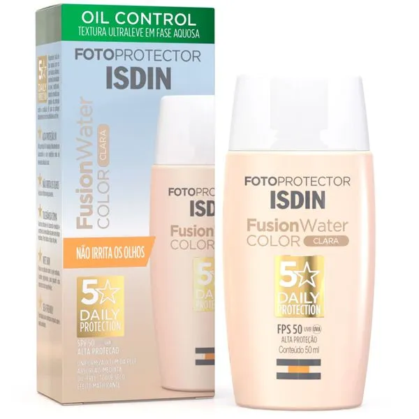 Fotoprotetor Isdin Fusion Water Color Clara FPS50 50ml
