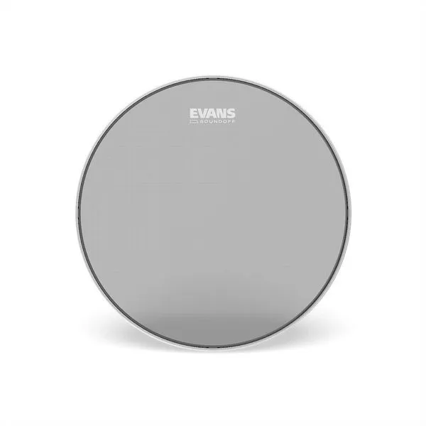 Pele de Bateria Muda Evans TT10SO1 Soundoff 10 Polegadas Malha Preta Reducao de Volume Pele de Bateria Muda Evans TT10SO1 Soundoff 10 Pol Malha Preta