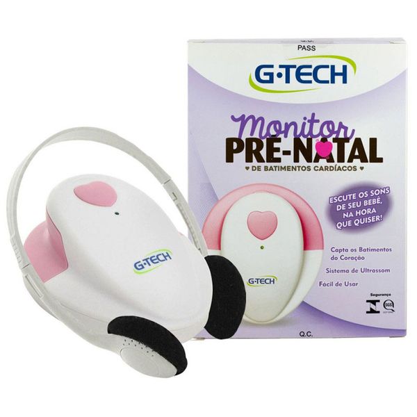 Monitor Pré Natal de Batimentos Cardíacos G-Tech DOPGT1G