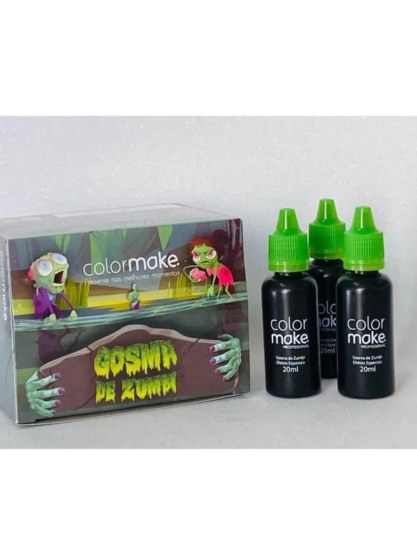 Gosma Zumbi Colormake Efeitos Espec 20ml - ColorMake Gosma Zumbi Colormake Efeito Especiais
