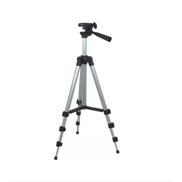 Tripé para Câmeras e Celulares OEM Tripod 3110 Altura Ajustável 1 e 02m com Nível de Bolha e Rotação 360 graus Preto Tripé para Câmeras e Celulares OEM Tripod 3110 Altura Ajustável 1 e 02m com Nível de Bolha Preto