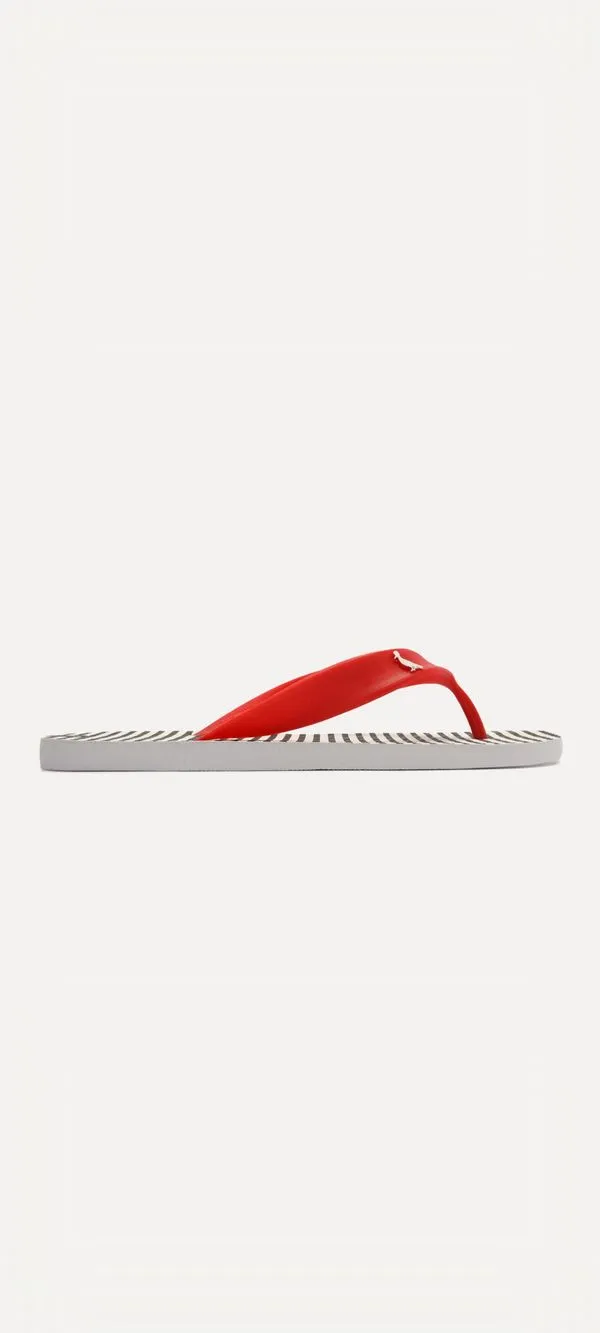 Chinelo Rsv Duo Color Branco/Vermelho - 45/46