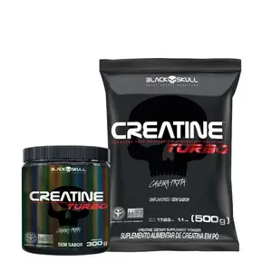 Creatina em Pó Turbo (Pote + Refil) Kit Creatine Turbo (Pote + Refil)