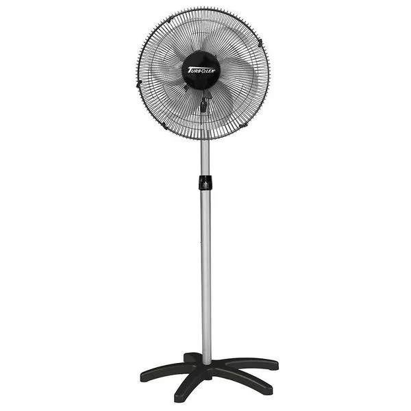 Ventilador de Coluna Vitalex 1-4CV 50cm 6 Pás 3 Velocidades Preto GF-120 Bivolt Ventilador de Coluna Vitalex 50cm 6 Pás 3 Velocidades Preto GF-120 Bivolt