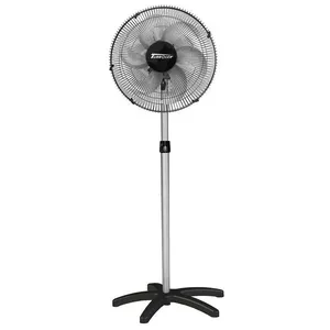 Ventilador de Coluna Vitalex 1-4CV 50cm 6 Pás 3 Velocidades Preto GF-120 Bivolt Ventilador de Coluna Vitalex 50cm 6 Pás 3 Velocidades Preto GF-120 Bivolt