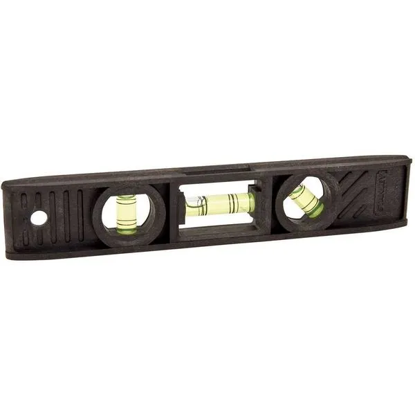 Nível torpedo plástico com base magnética 200 mm 42291 - STANLEY