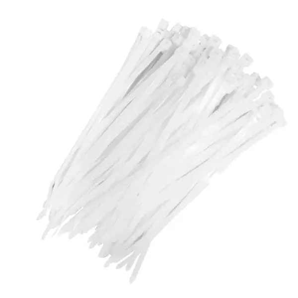 Abraçadeira Plastica Branco 4,8x190 Com 100 Peças - 401055.100 - Dutoplast