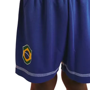 Bermuda - Brasil - Tamanho G - Infantil - Azul - Braziline