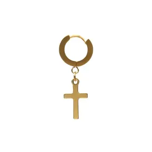 Brinco Dillon de Aço Dourado Dourado Único