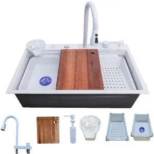 Cuba Gourmet Inox 304 Premium Completa 78X45cm Branca com Acessórios - CUB-018 - STILLUS HOME