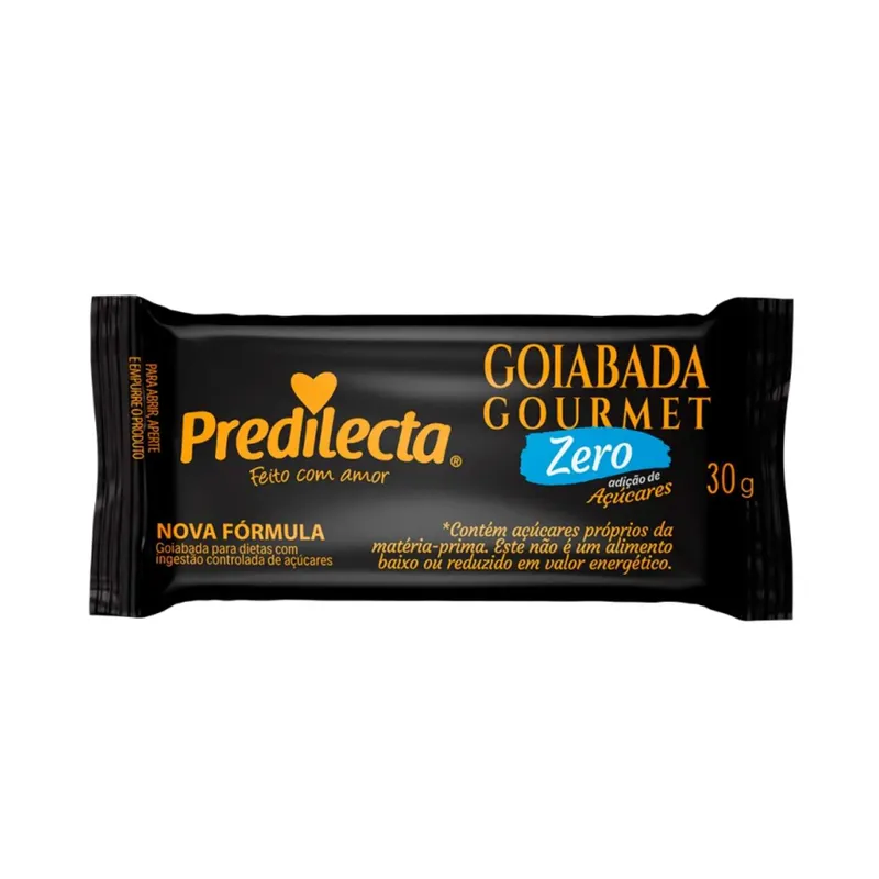 Goiabada Gourmet Diet Zero Açúcar - Predilecta 30g