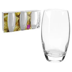 Conjunto de Copo 3 Peças Pasabahce Barbel 748-41020A Y-BI