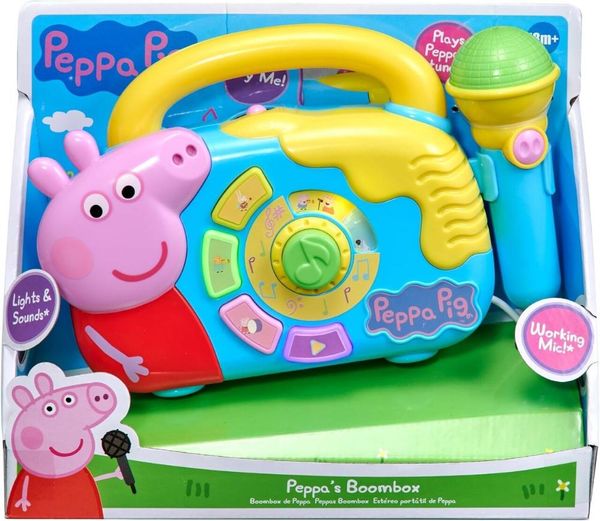 Brinquedo Infantil Caixa De Som Peppa Pig - Fun F0243-9