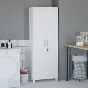 Armário para Lavadeira Alpi com 2 Portas - Branco