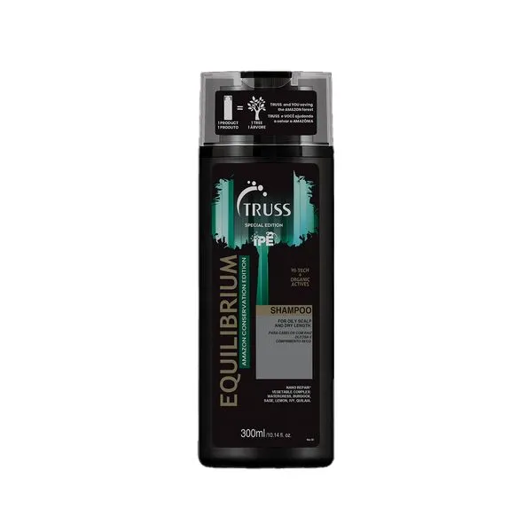 Shampoo Truss Equilibrium Ação Meio Ambiente 300ml