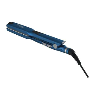 Chapinha Lion Titan 500F Placas Cerâmica 250 graus C Iônica Azul Fosco Lion do Brasil Bivolt Chapinha Lion Titan 500F Cerâmica 250 graus C Iônica Azul Fosco Lion do Brasil Bivolt