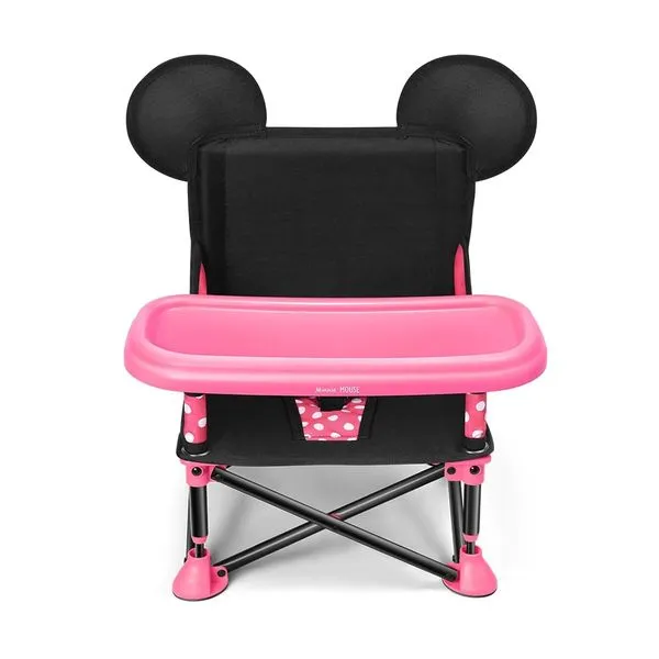 Cadeira de Refeição Portátil - Disney - Minnie Popcorn - 0 kg a 15 kg - Multikids