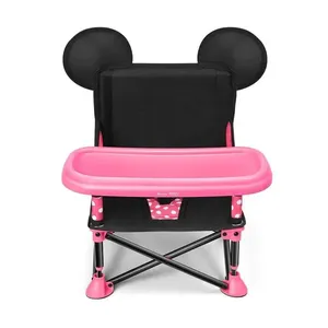 Cadeira de Refeição Portátil - Disney - Minnie Popcorn - 0 kg a 15 kg - Multikids