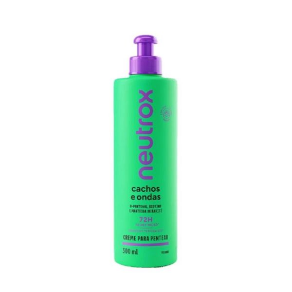 Creme Para Pentear Neutrox 300ml Cachos E Ondas