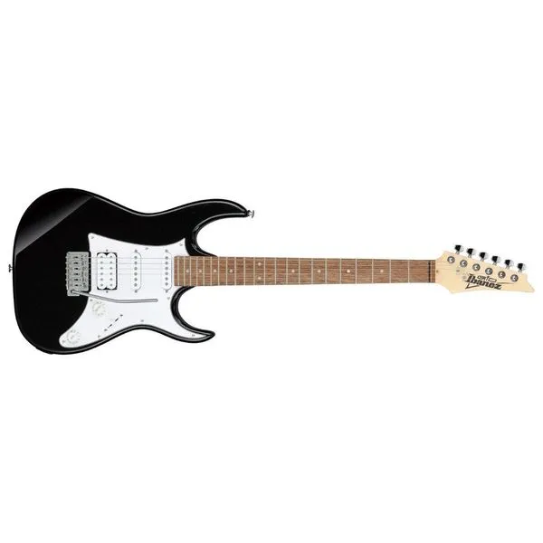 Guitarra Elétrica 6 Cordas GRX40-BKN RG GIO Black Night Preto Poplar Jatobá Ibanez Guitarra Elétrica 6 Cordas GRX40-BKN RG GIO Black Night Preto Ibanez