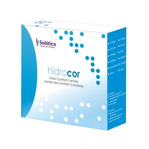 Kit de Lentes de Contato Hidrocor Anual Cor Grafite 1 Par 0,00