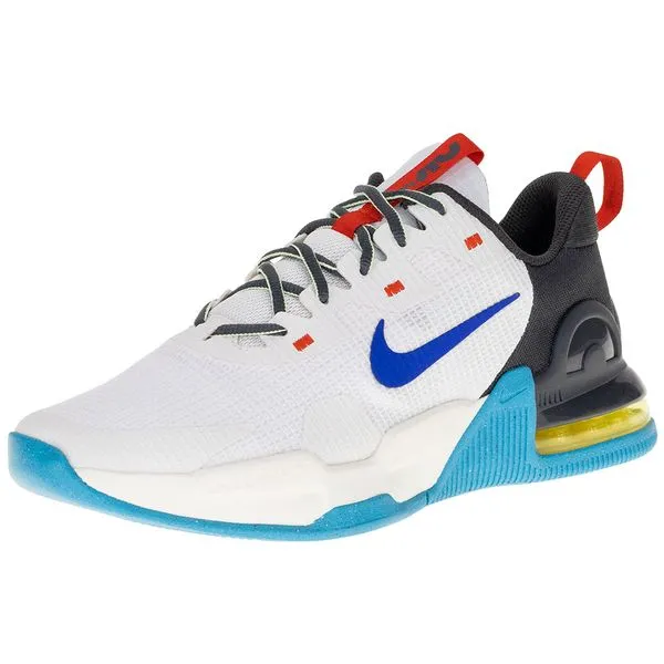 Tênis Masculino Air Max Alpha Trainer 5 Nike - DM0829 BRANCO/AZUL 42