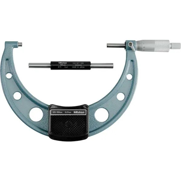 Micrômetro Externo 125 A 150 103-141-10 com Catraca - Mitutoyo