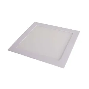 Luminária Slim LED quadrada 27,5cm 18W bivolt 6500K branca Startec