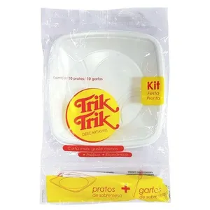 Kit Festa Pronta 20 Peças Branco - Trick Trick