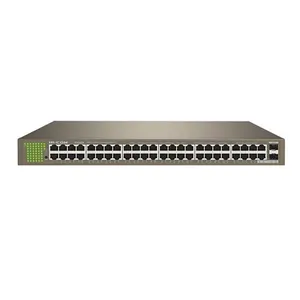 Switch IP-COM 48 Portas 10/100/1000 48P+2SFP não Gerenciável Giga Metal G1050F