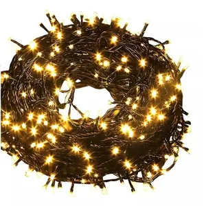 Pisca-pisca Natalino Global 300 LEDS Branco Quente 127V (MP)