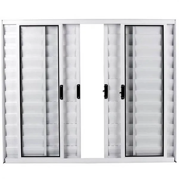Veneziana De Alumínio Branca 6 Folhas 100x120cm Sem Grade - Facce Veneziana Aluminio 6f 100x120 Sem Grade Branco