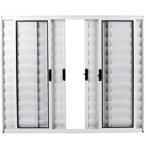 Veneziana De Alumínio Branca 6 Folhas 100x120cm Sem Grade - Facce Veneziana Aluminio 6f 100x120 Sem Grade Branco