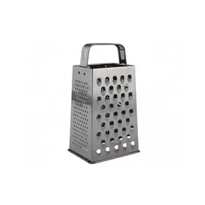 Mini Ralador Em Aço Inox Com Quatro Faces 8x2,9x3,9cm - Bono