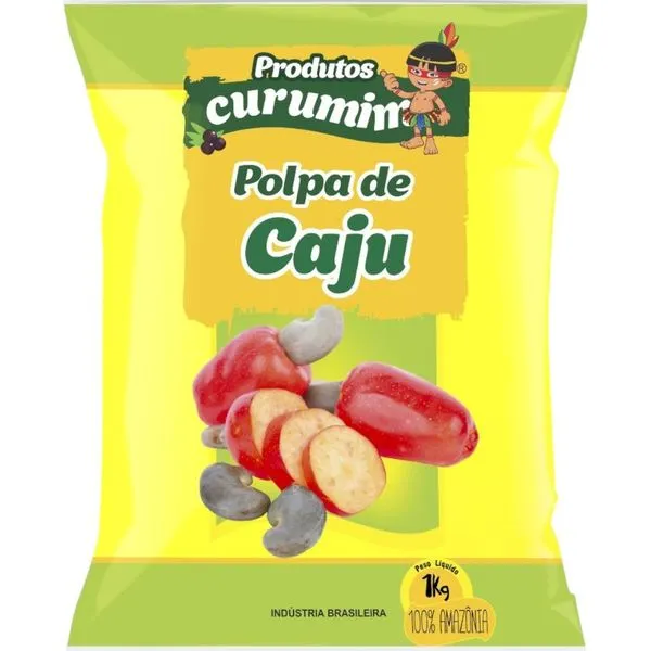 Polpa De Caju Produtos Curumim 1kg