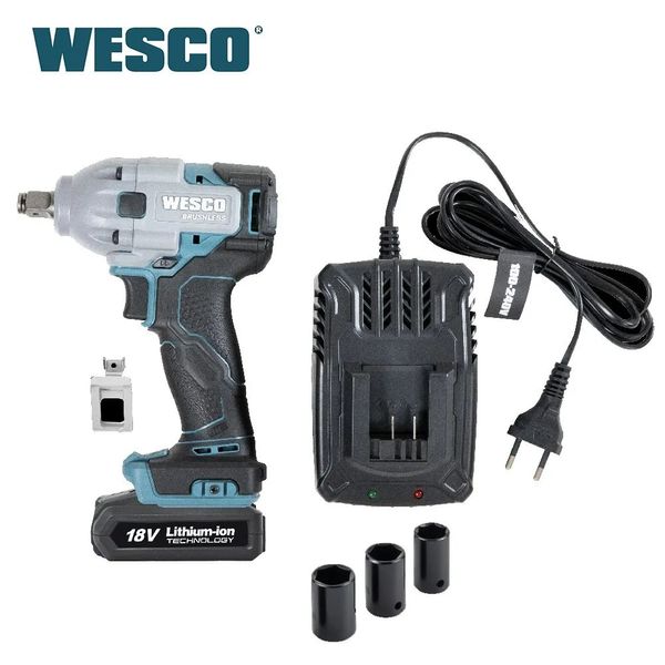 Chave de Impacto 1/2" 18V 350Nm WS2407.1 Wesco