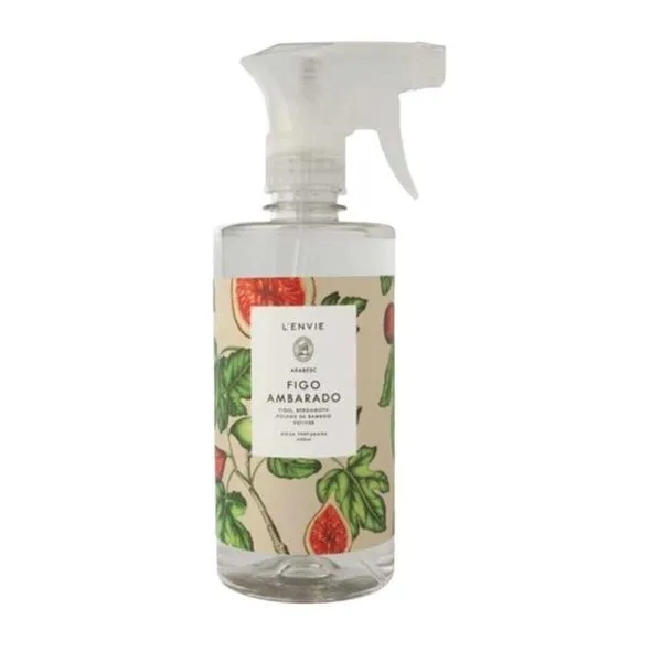 Água Perfumada Figo Ambarado Lenvie Parfums 500ml