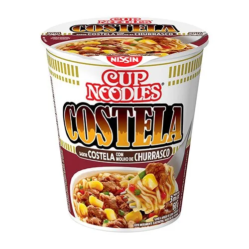 Macarrão Instantâneo Nissin Cup Noodles Costela