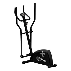 Elíptico Athletic Action para Treino Completo 8 Níveis de Resistência Magnética Suporta 140kg Silencioso Elíptico Athletic Action para Exercícios 8 Níveis de Resistência Magnética Suporta 140kg