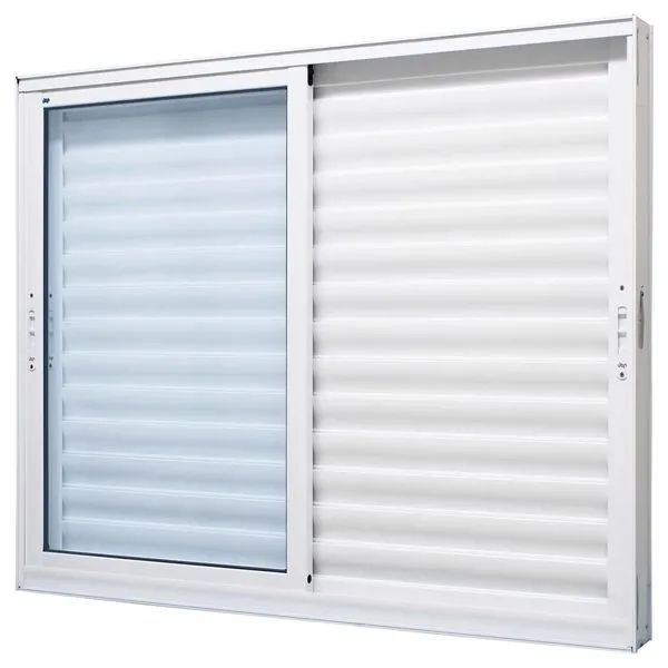 Janela Veneziana Perfecta 3 Folhas 120x100cm Branca - 1018-73 - JAP