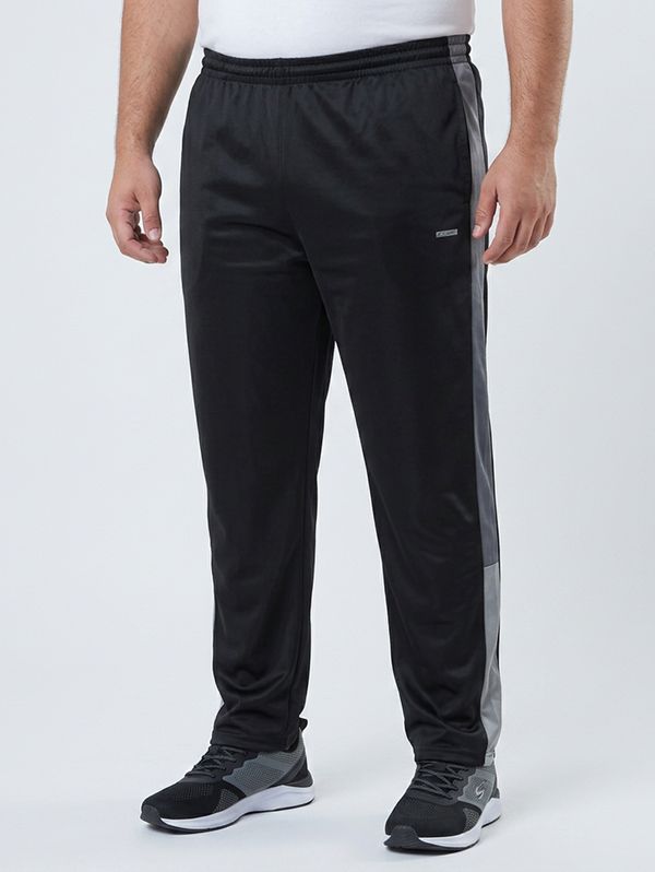 Calça Esportiva Reta Plus Size Masculina PRETO G1