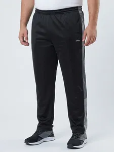 Calça Esportiva Reta Plus Size Masculina PRETO G1