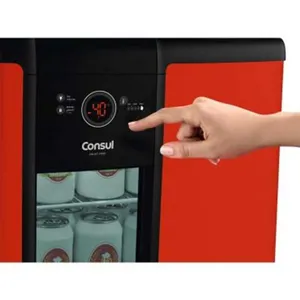 Cervejeira Consul Mais 82L CZD12 | Vermelho (110 V)