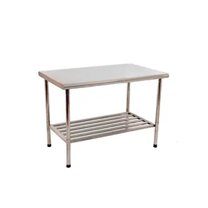 Mesa Bancada de Apoio 150x70x90cm Inox 430 Desmontável Multiuso Prata Imeca Mesa Bancada de Apoio Inox 430 Desmontável Multiuso Prata Imeca