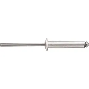 Rebite Repuxo De Alumínio 4,8x25,0mm Mandril Aço 100 Vonder