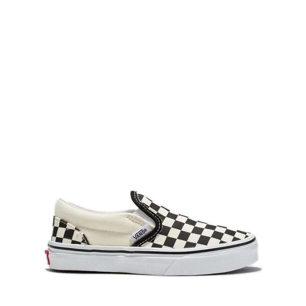 Tênis Vans Infantil Classic Slip On Checkerboard Black White VN000ZBUEO1-32